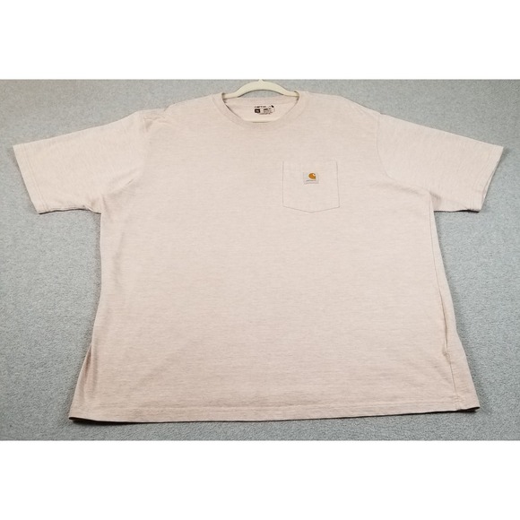 Carhartt Other - Carhartt Pocket T-Shirt Mens 2XL XXL Loose Fit Short Sleeve Workwear Thick Knit